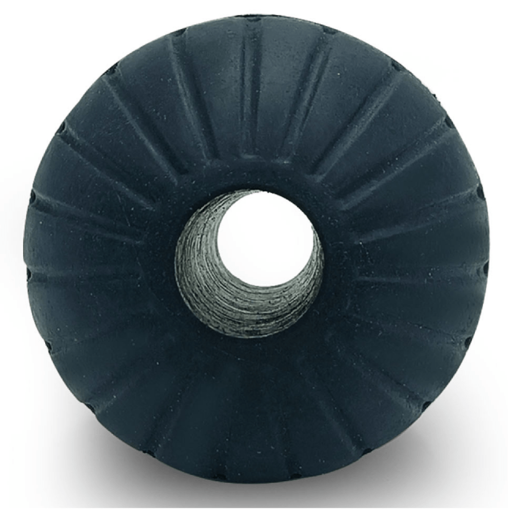 Natural Rubber Ball Toy for Dogs (Black)
