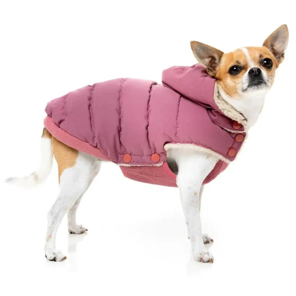 Essential Puffer Jacket - Mauve